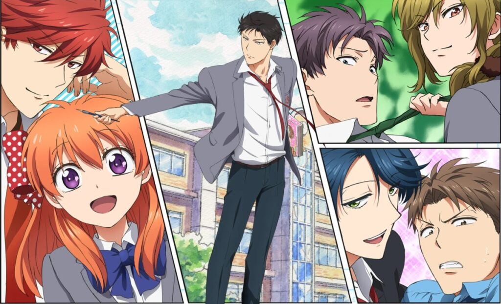 monthly girls nozaki-kun anime