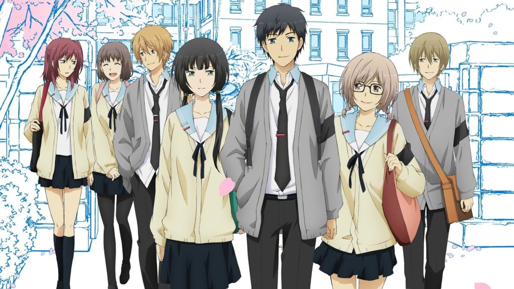 the main characters in the relife anime