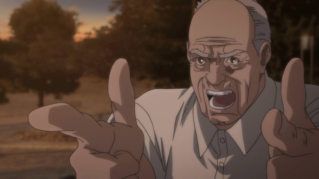 badass old men anime inuyashiki