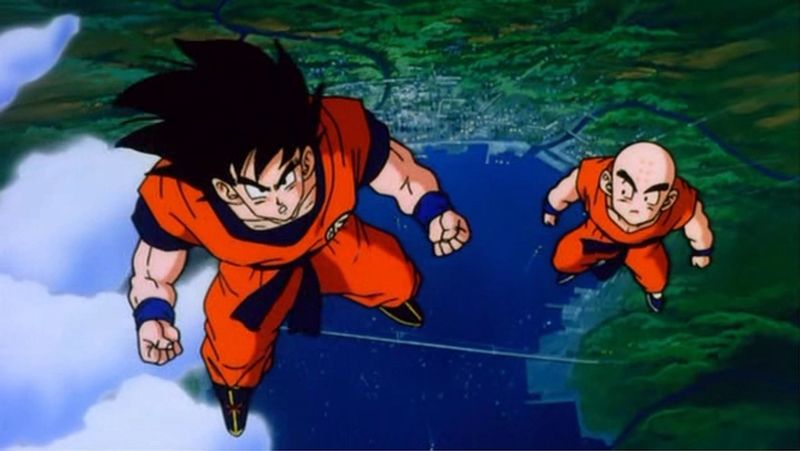 Goku and Krillin bromance