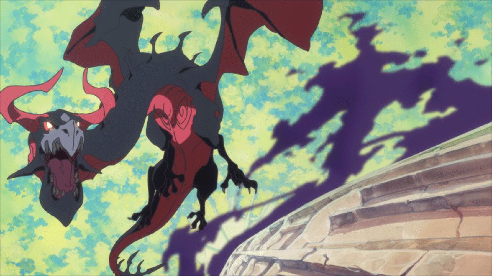 Labyrinth Dragon from Little Witch Academia