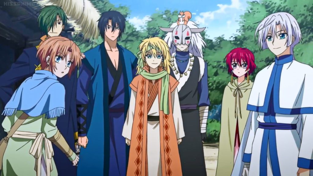 The Dragon Warriors from Yona of the Dawn