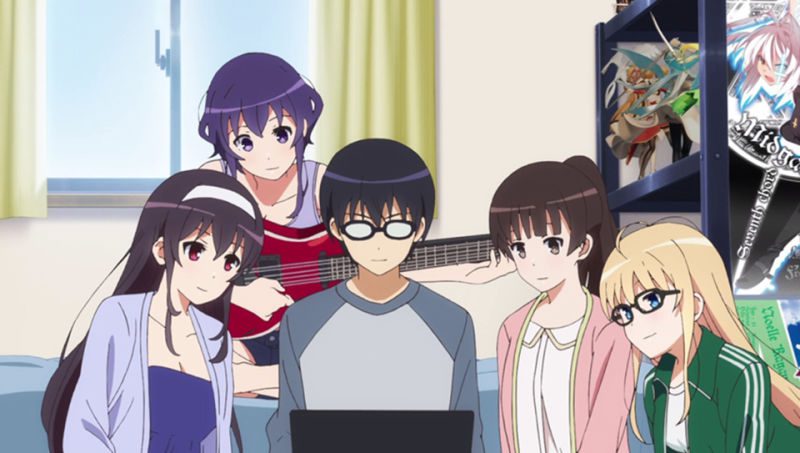 anime series like saekano