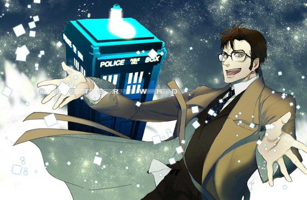 doctor who anime fanart