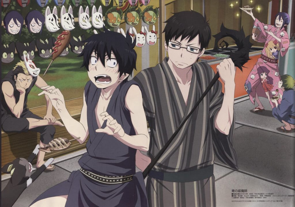 Yukio and Rin From Blue Exorcist