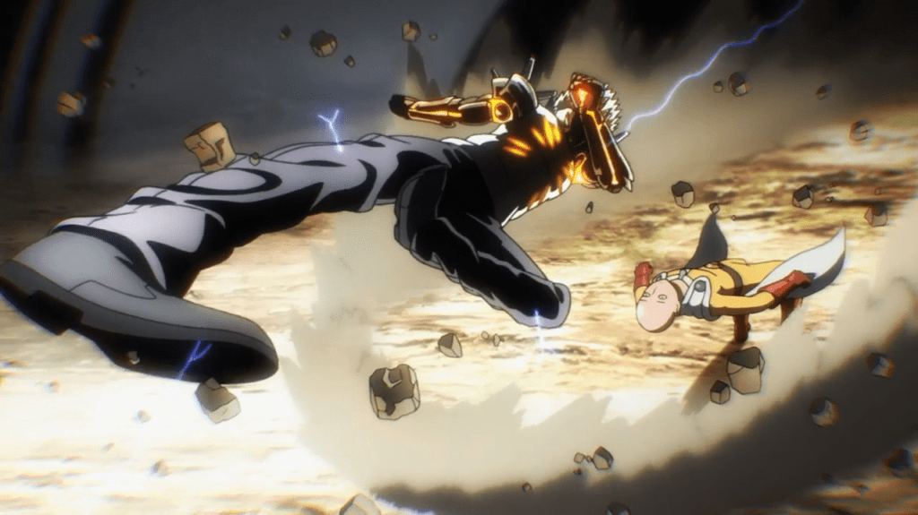 one punch man fight