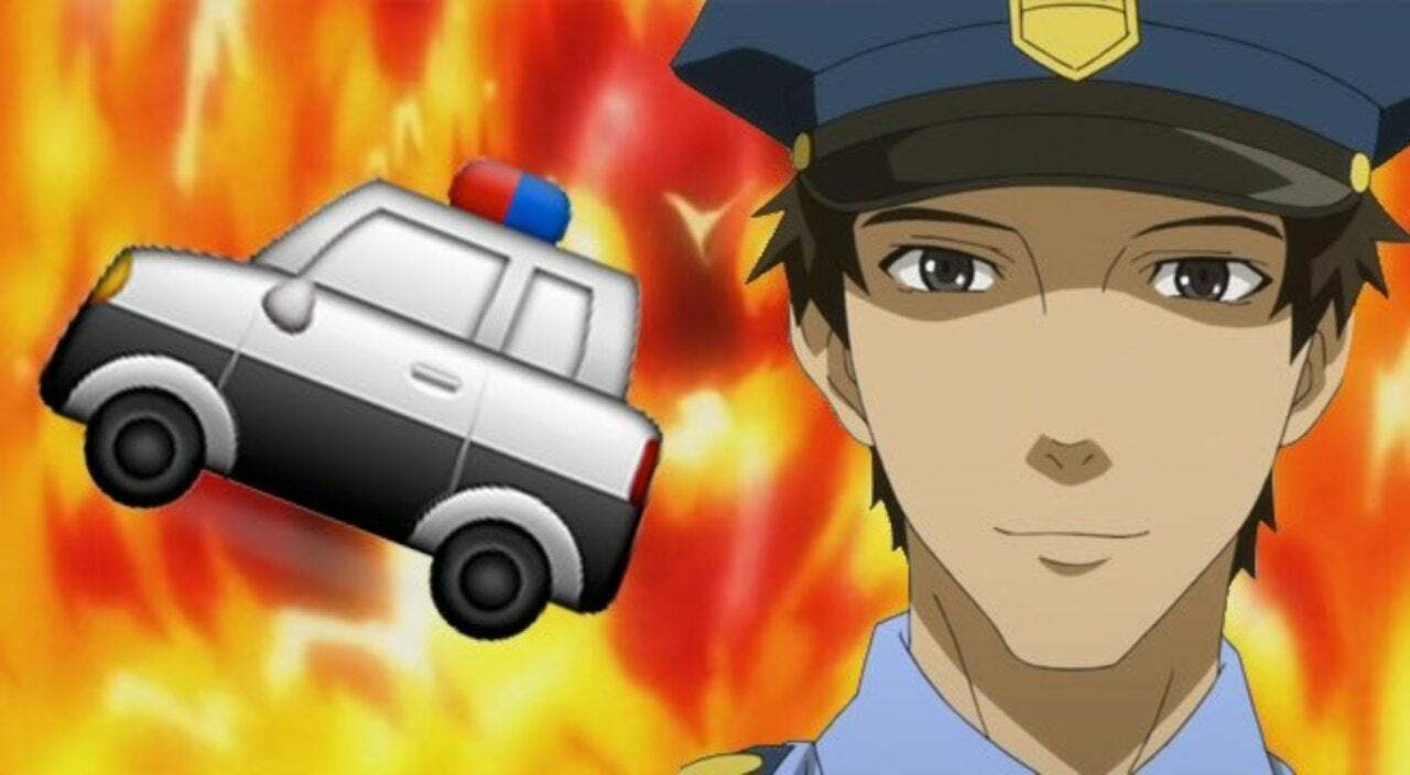 Beautiful Anime Police Officer Girl