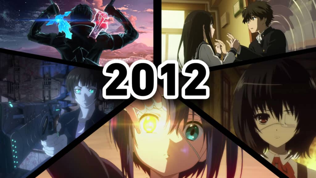 best anime of 2012