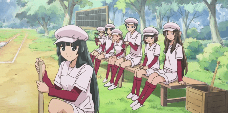 taisho baseball girls anime