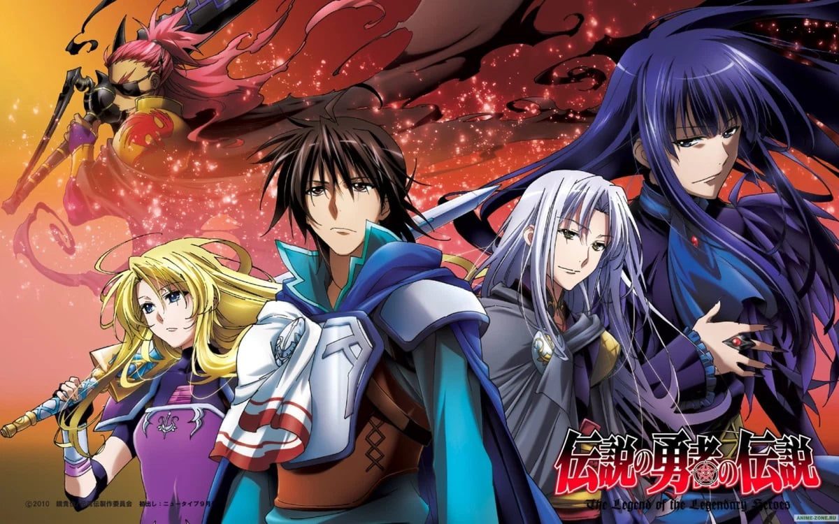 Anime picture legend of the legendary heroes 2000x1601 183934 it