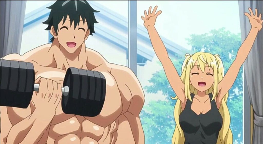 how heavy are the dumbbells you lift anime