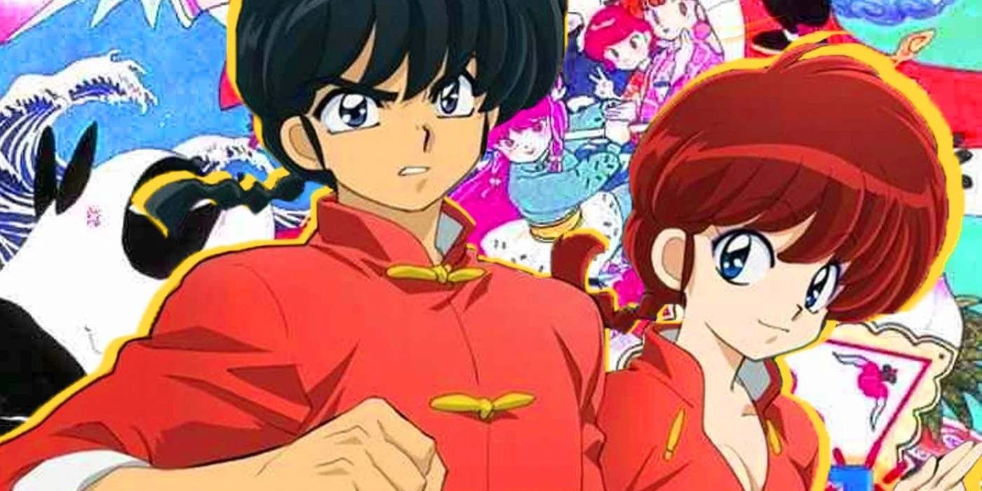 ranma boy and girl from from ranma 1/2 anime