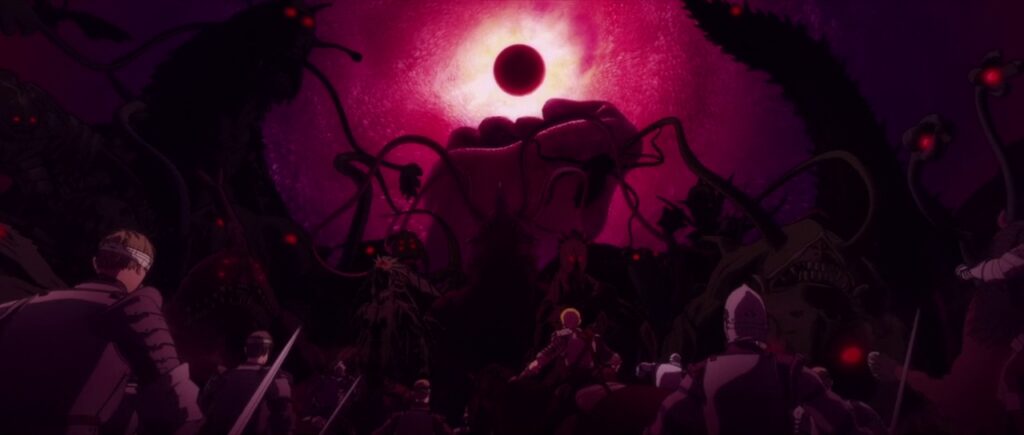 eclipse in the berserk anime as an example of lovecraft in anime