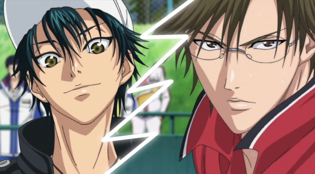 Ryoma Echizen and Kunimitsu Tezuka from Prince of Tennis