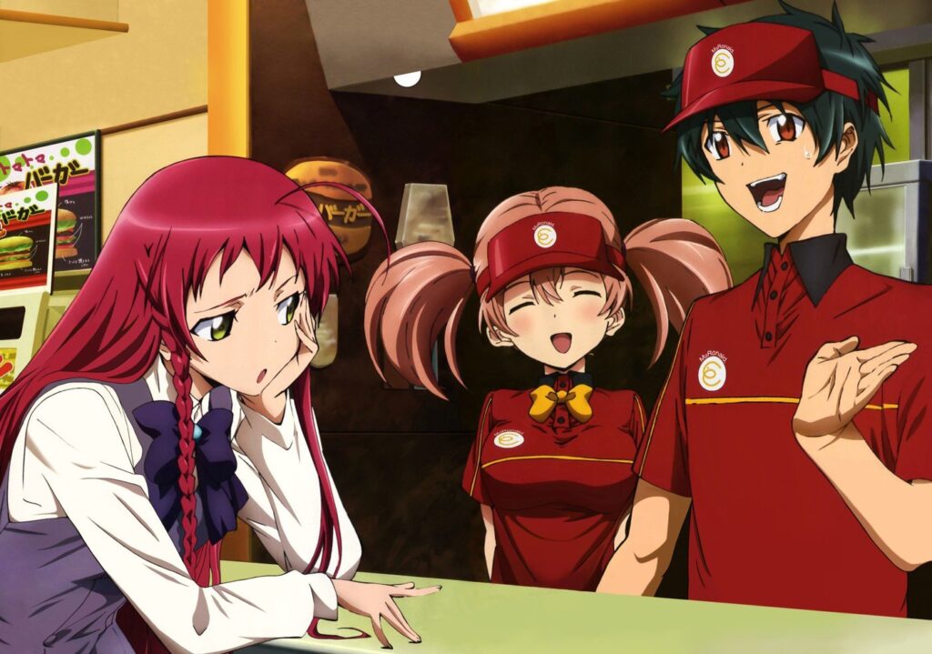the devil is a part timer anime