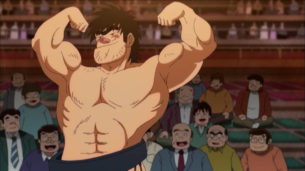 Roughneck Sumo Wrestler Matsutarou anime