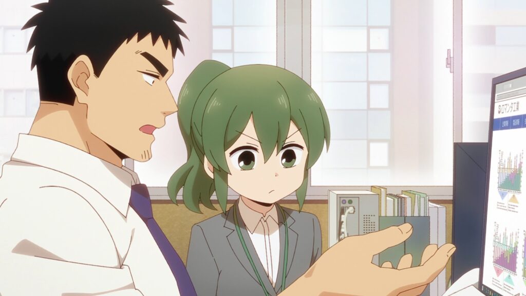 workplace romance anime my senpai is annoying