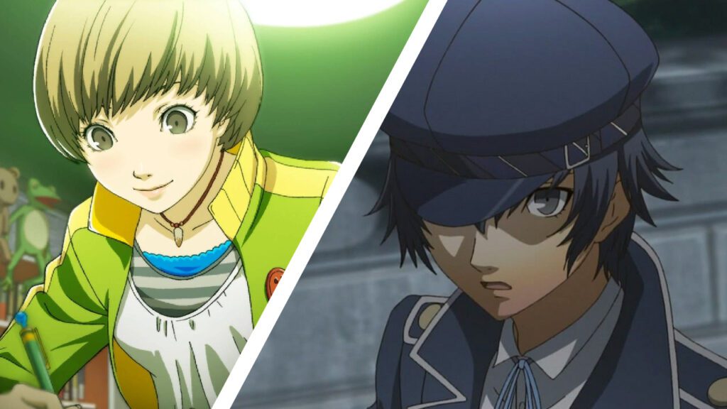Chie and Naoto from Persona 4: The Animation