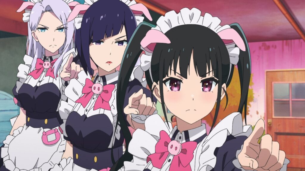 maid anime akiba maid war