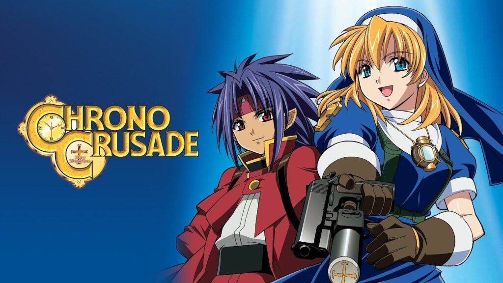 chrono crusade anime rosette and chrono
