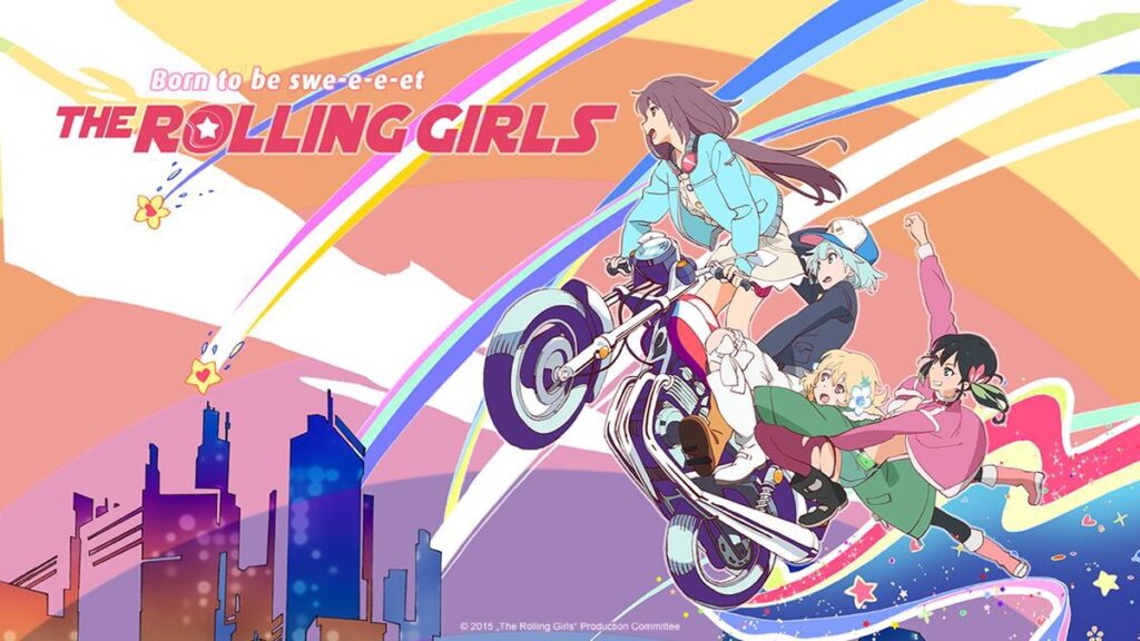 rolling girls anime