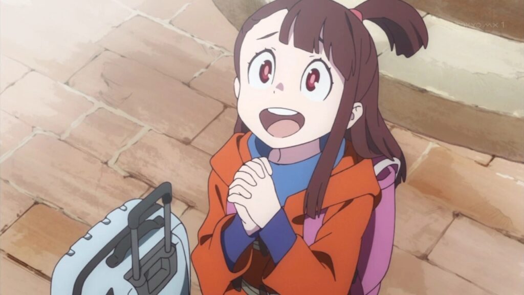 shoujo anime not about romance little witch academia