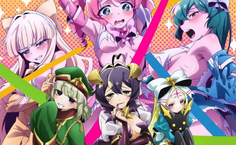 gushing over magical girls anime