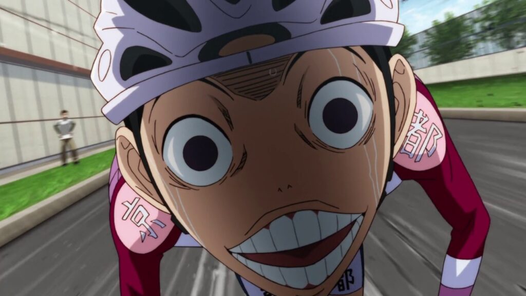 sport comedy anime yowamushi pedal