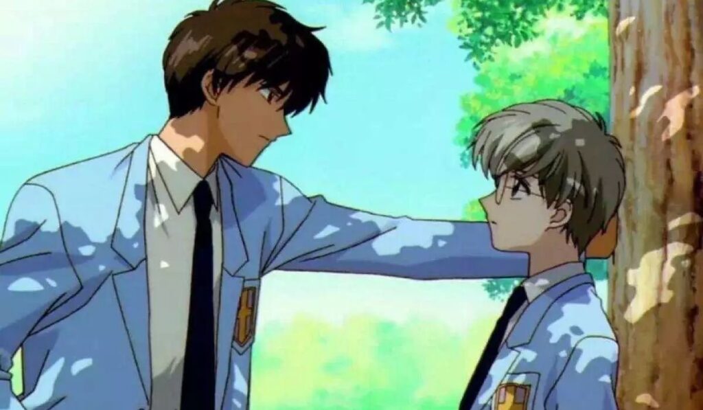 toya and yukito in cardcaptor sakura anime