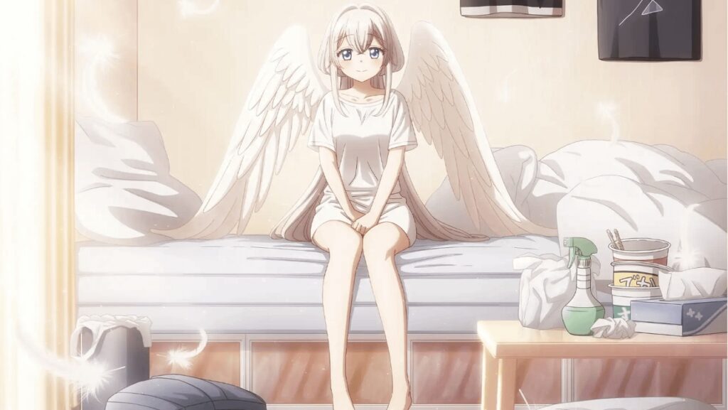 Studio Apartment Good Lighting Angel Included anime