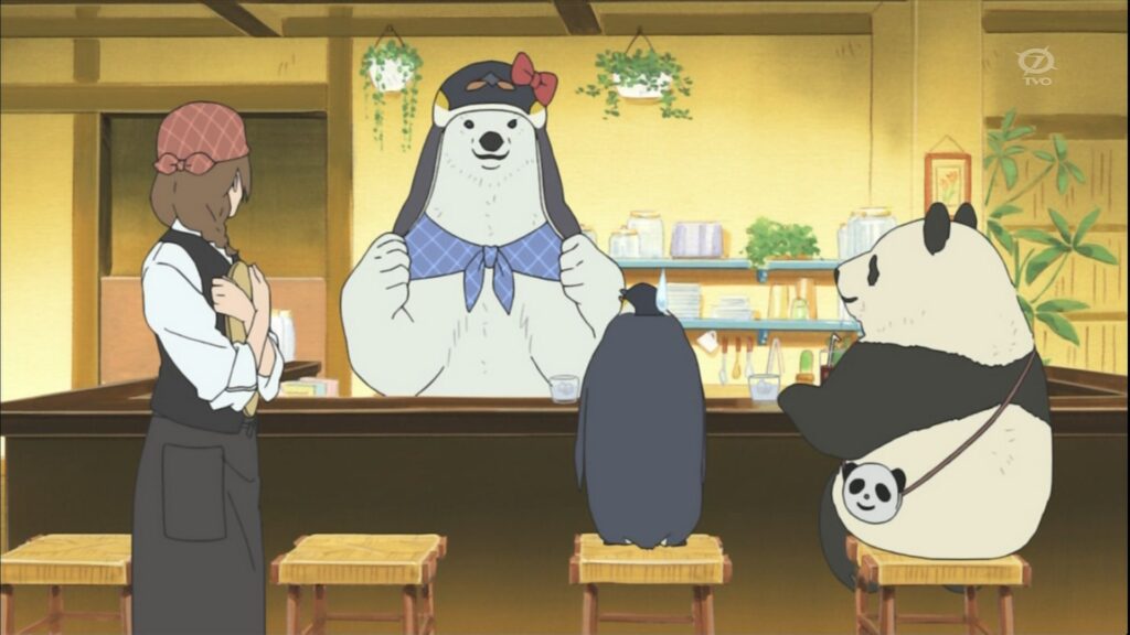 polar bear cafe anime